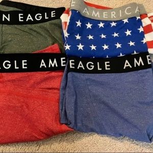 (7 pairs) Men’s L Boxer Briefs (American Eagle and Old Navy)